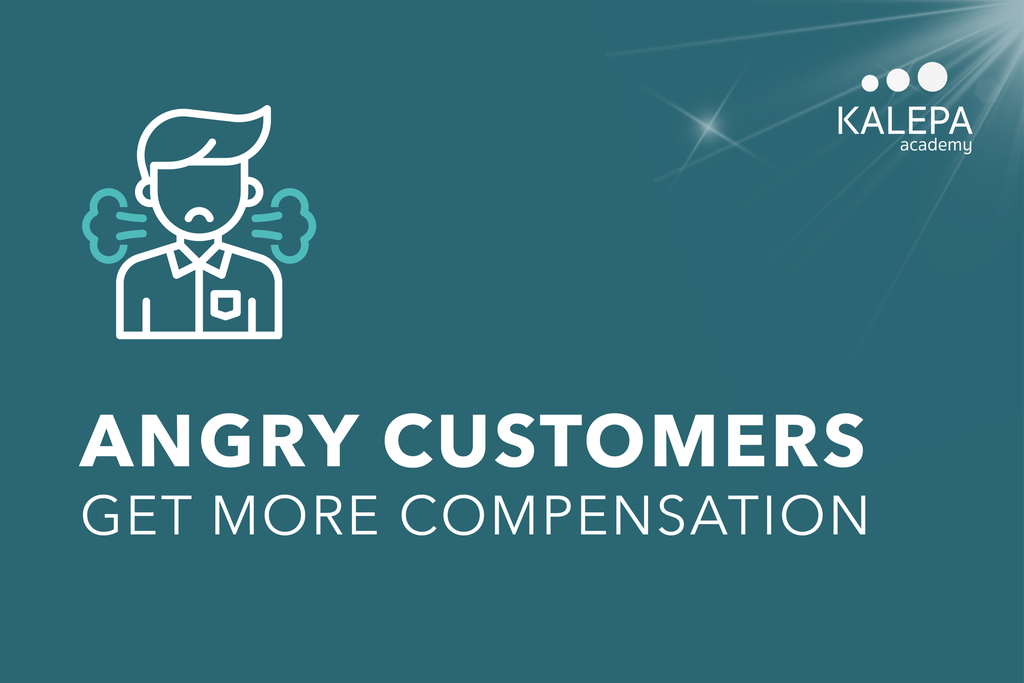 Angry customers get more compensation - Single Sparkle
