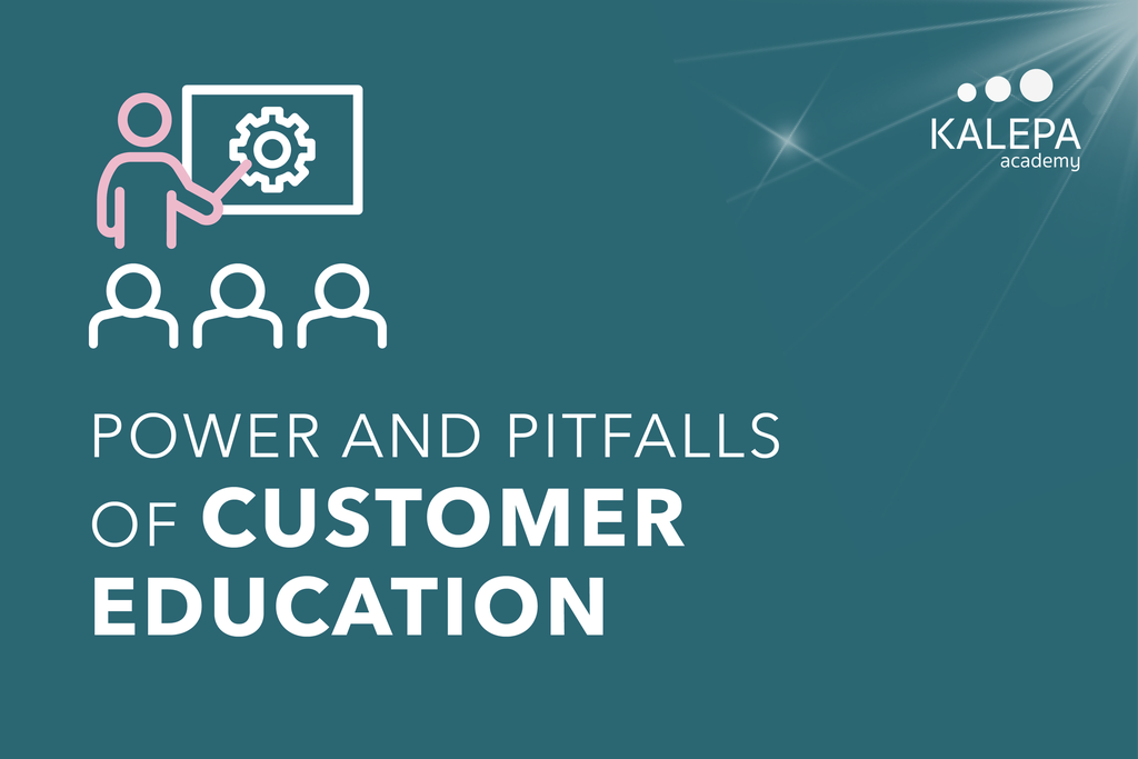 Power and pitfalls of customer education - Single Sparkle