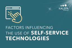 [SPARKLE 05] Factors influencing the use of Self Service Technologies - Single Sparkle